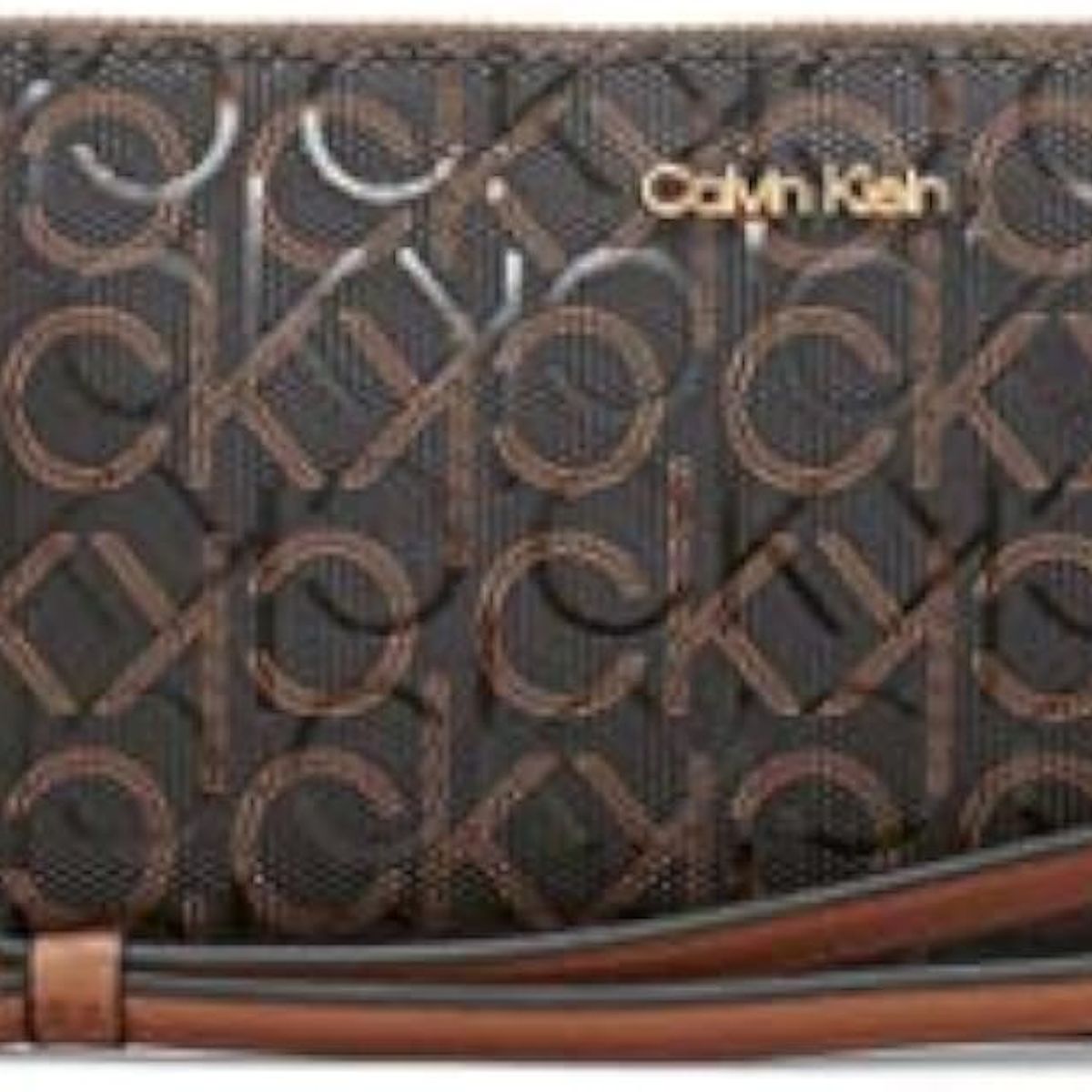 CALVIN KLEIN - Billetera Saffiano Continental Mujer