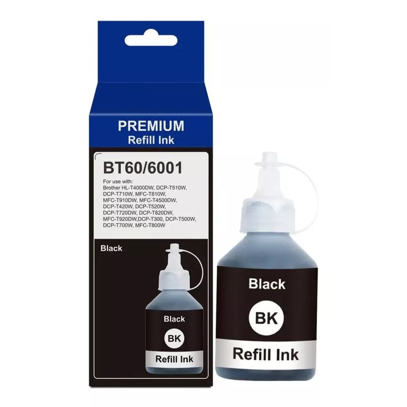 PREMIUM - Tinta Para Brother BTD60BK 108 ml Dye Premium