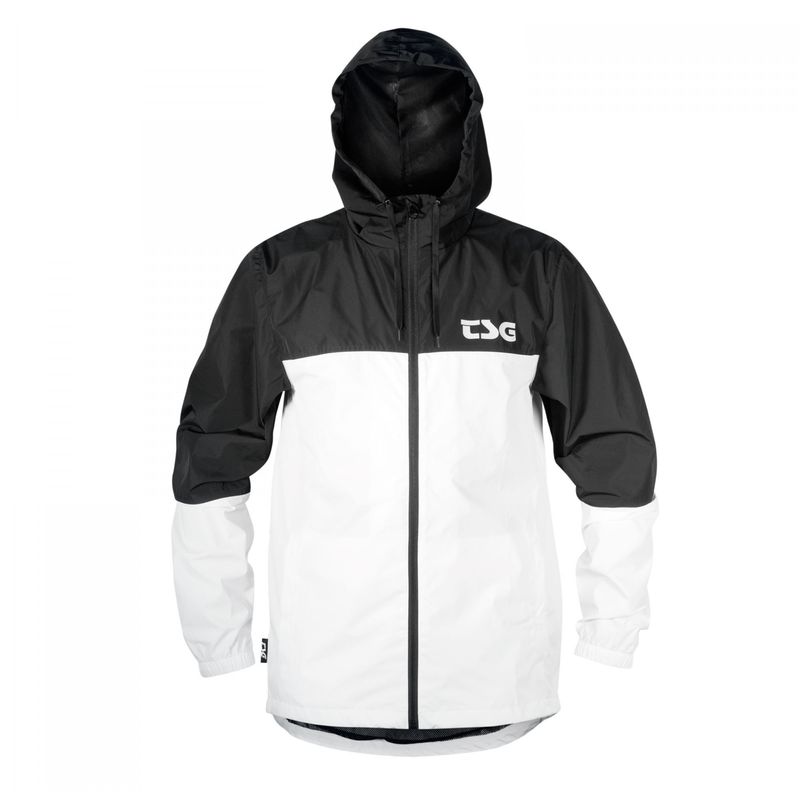 TSG HELMETS - Chaqueta TSG Cortaviento Blanco Negro
