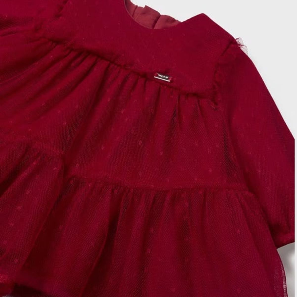 MAYORAL - Elegante y delicado Vestido tul recién nacida