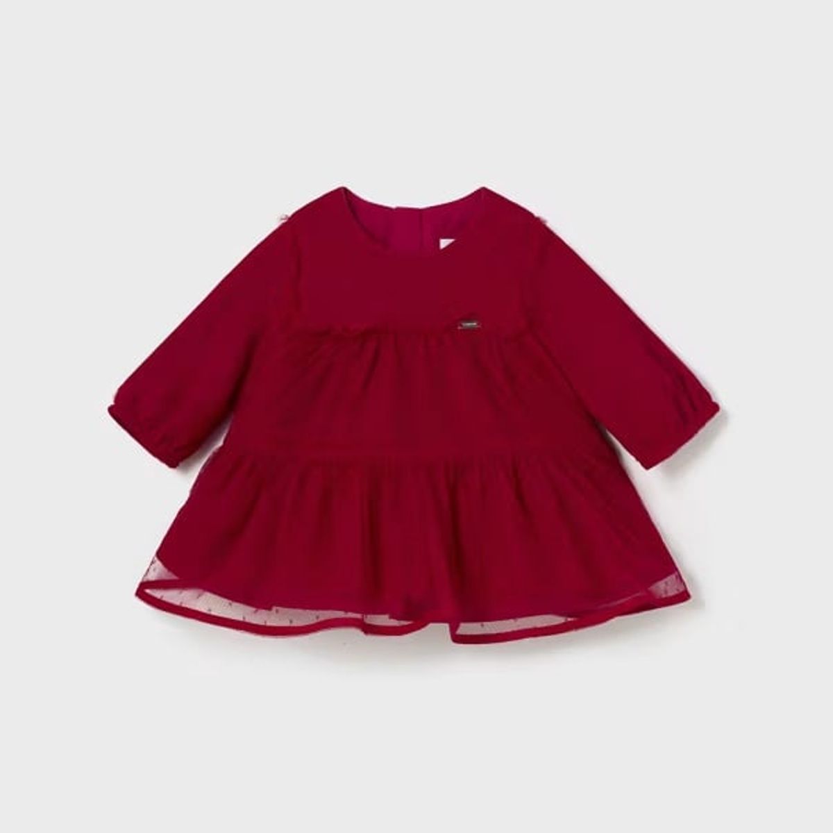 MAYORAL - Elegante y delicado Vestido tul recién nacida