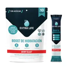 EXTRA LIFE - Boost de Hidratación Berry Blast 10u