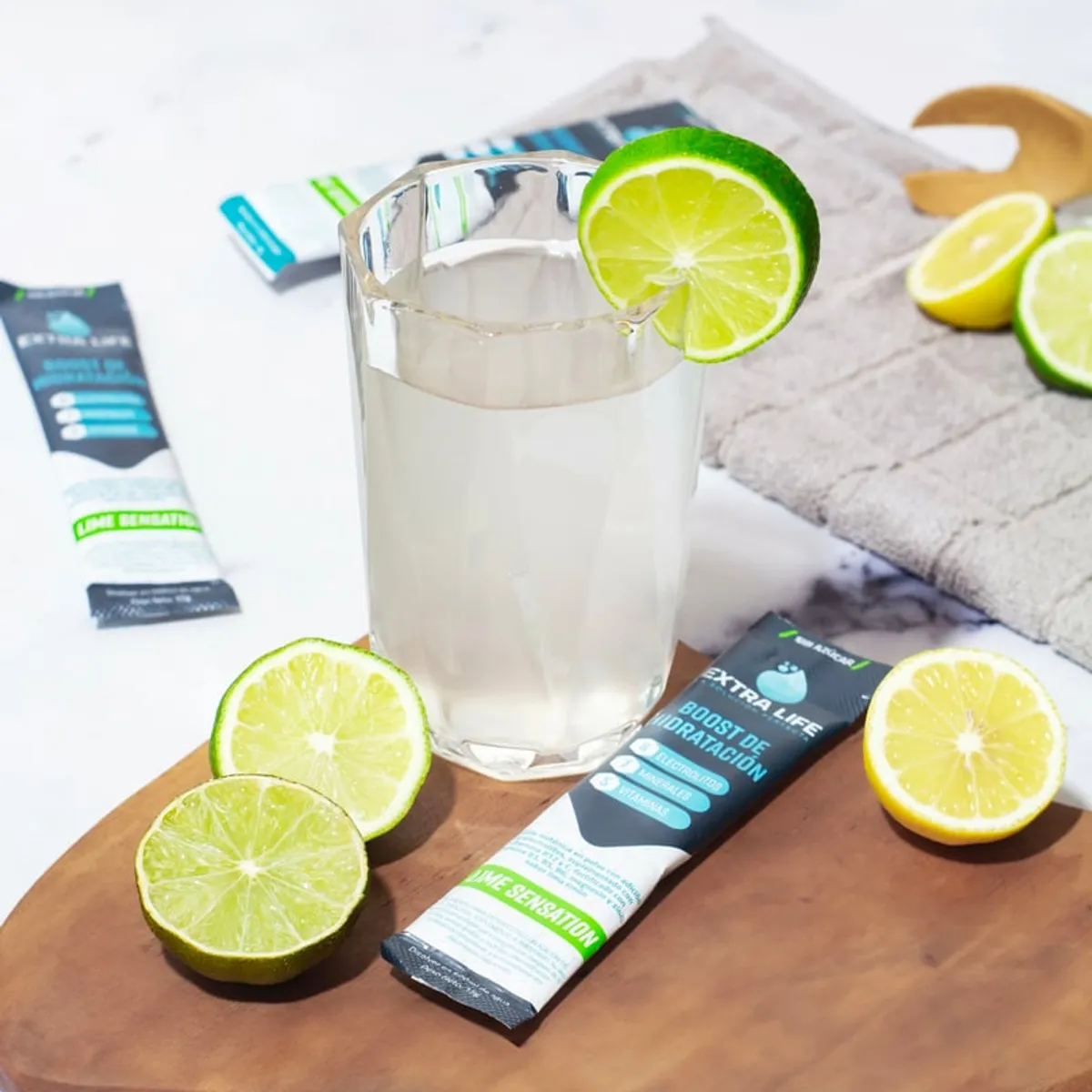 EXTRA LIFE - Boost de Hidratación Extra Life Lime Sensation 10u