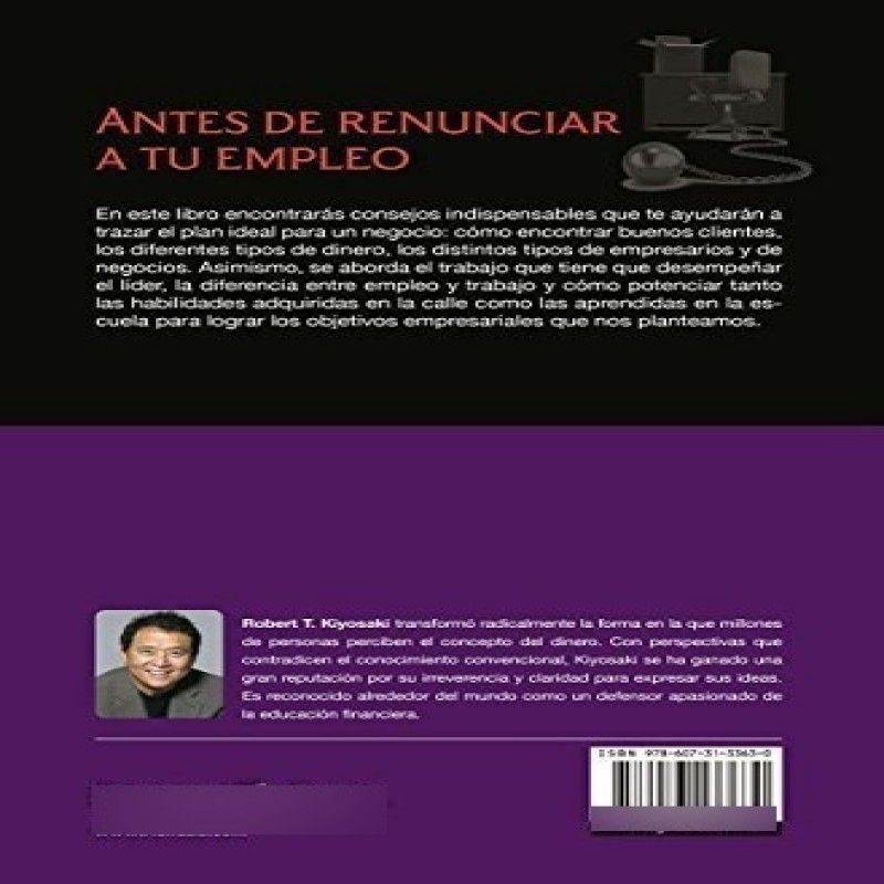 DEBOLSILLO - Antes De Renunciar A Tu Empleo  Rich Dads Before De Kiyosaki Robert