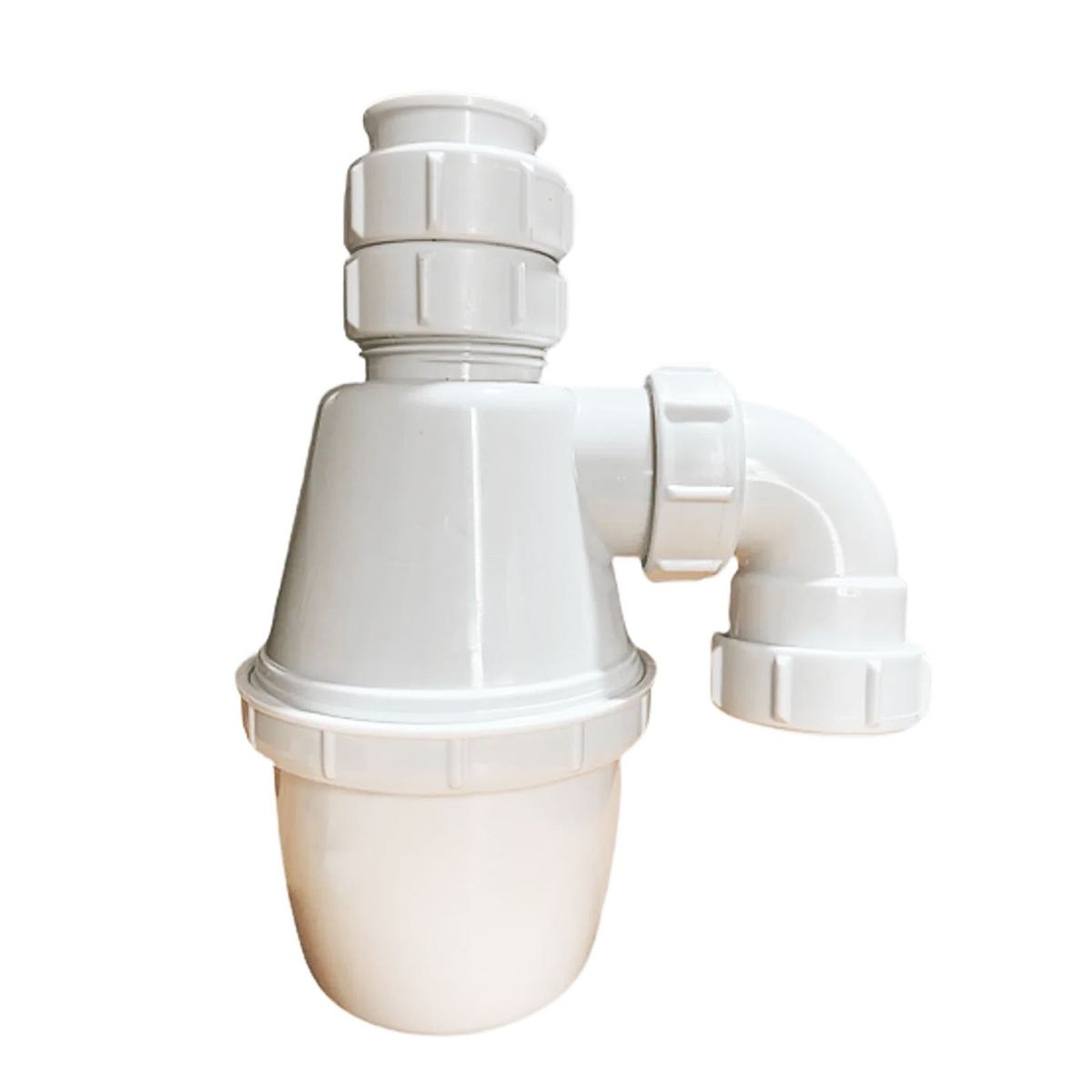 GENERICO - Sifón Lavaplatos Entrada 1 1/2 - 1 1/4 Salida Curva 40mm