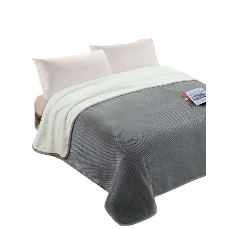GENERICO - FRAZADA CON CHIPORRO  KING 230X250 Gris