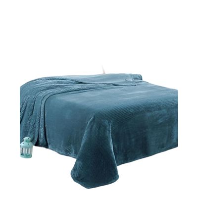 Imagen 2 del producto MANTAS PLUHS CELESTE PLAZA Y MEDIA