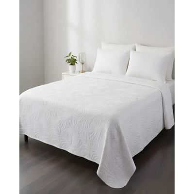 Imagen 2 del producto COBERTOR DE LUJO QUILT VERANO KING - SUPER KING BLANCO