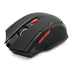 GENERICO - Mouse Gamer Óptico Raton Inalámbrico 6 Botones para Notebook PC