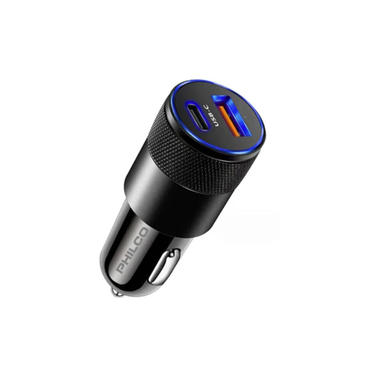 JOIGO - Cargador De Auto Doble USB Y Typo C Carga Rapida 20W