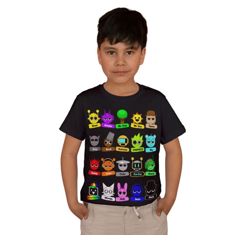 ESTAMPA MANIA - Polera Sprunki Lovers ND4