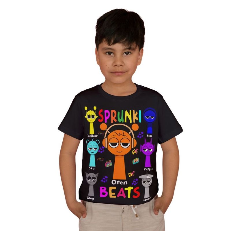 ESTAMPA MANIA - Polera Sprunki Lovers ND7