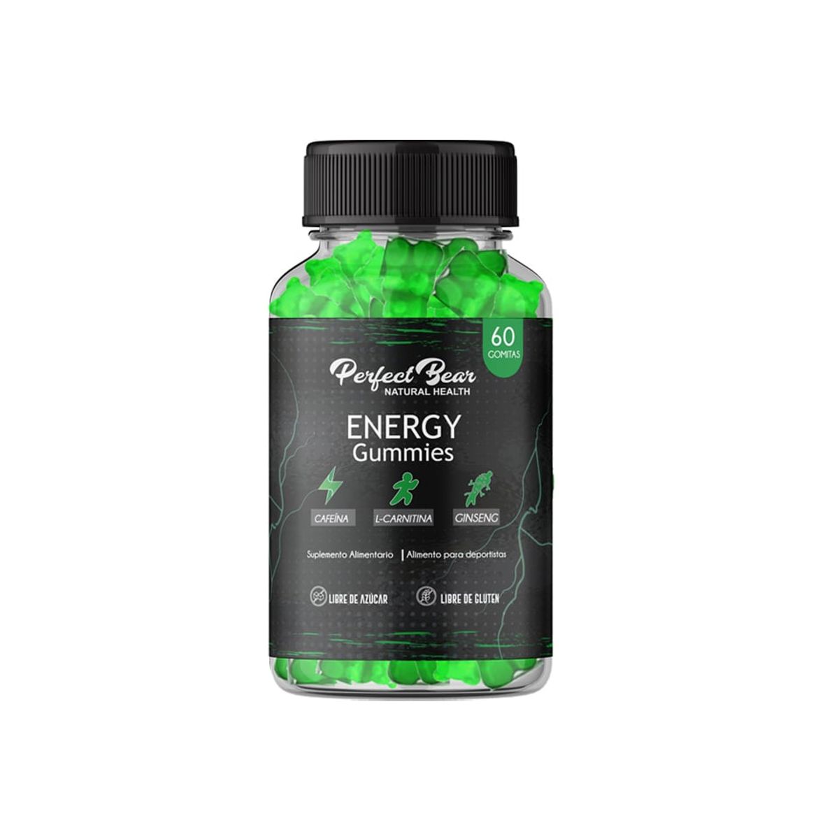 Perfect Bear - Energy Gummies 1 Mes Perfect Bear