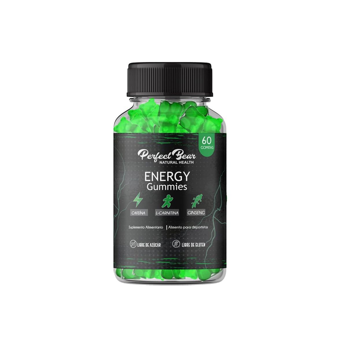 Perfect Bear - Energy Gummies 1 Mes Perfect Bear