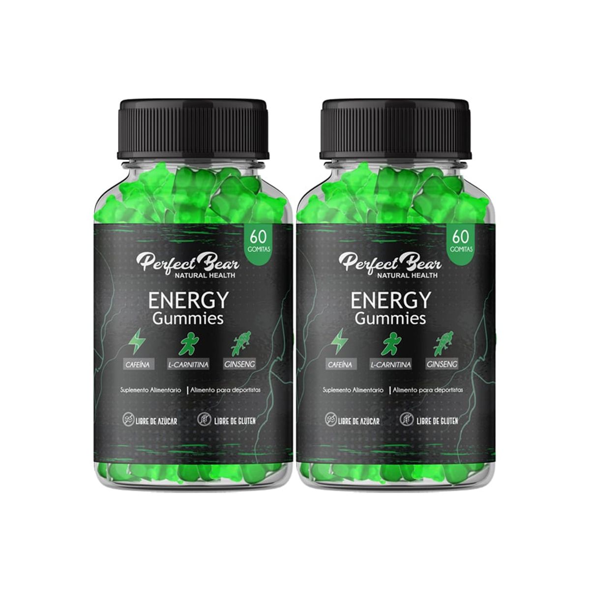 Perfect Bear - Energy Gummies 2 Meses Perfect Bear