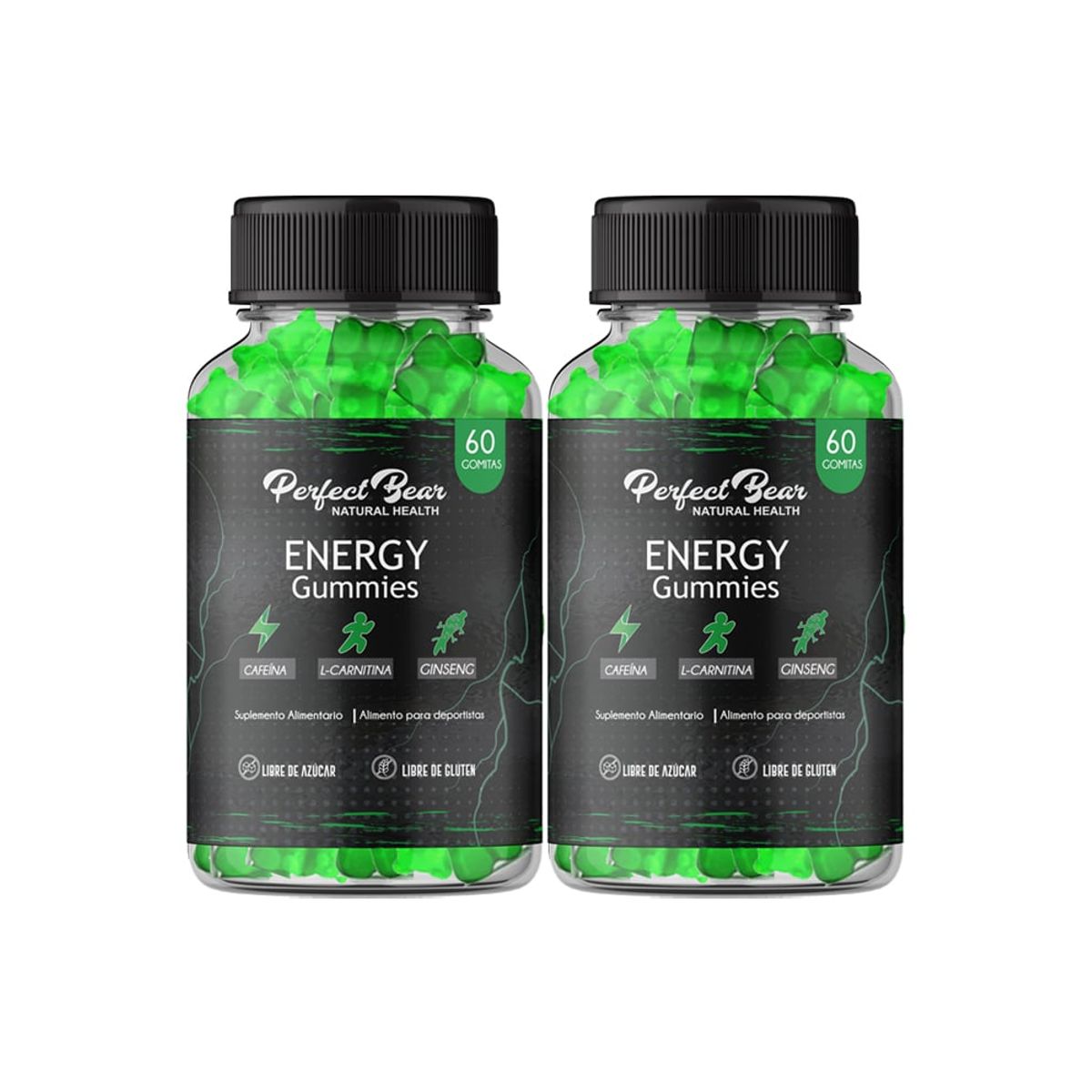 Perfect Bear - Energy Gummies 2 Meses Perfect Bear