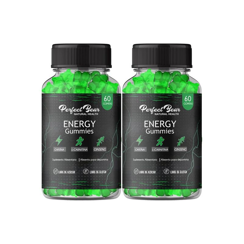 Perfect Bear - Energy Gummies 2 Meses Perfect Bear