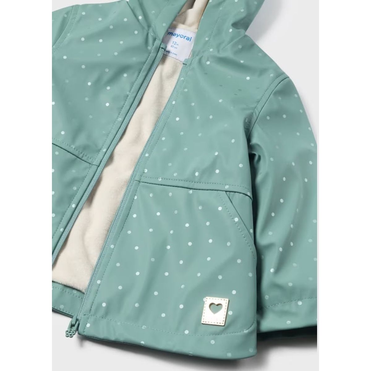 MAYORAL - Cortavientos Capucha Chubasquero impermeable bebé