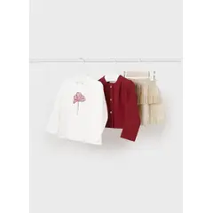 MAYORAL - Elegante Conjunto falda 3 piezas bebé