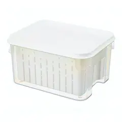 GENERICO - Organizador Colador De Verduras Para Refrigerador Hermetico
