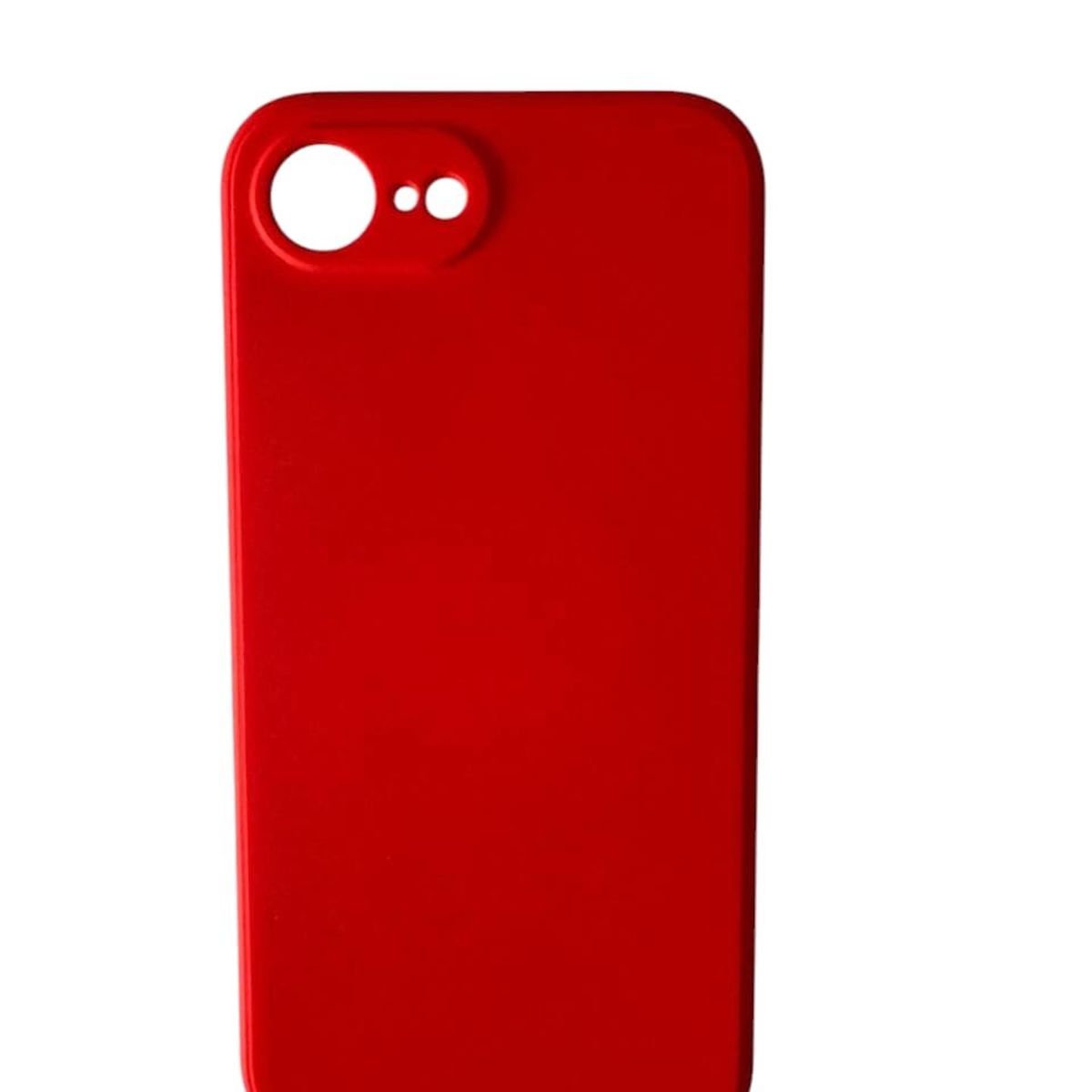 GENERICO - Carcasa De Silicona Para iPhone 16e - Rojo