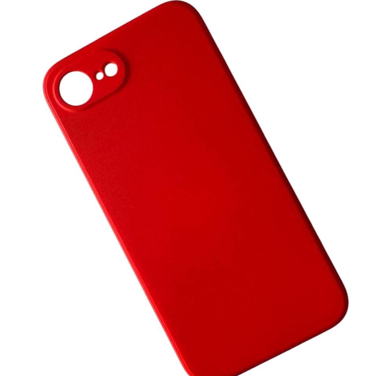 GENERICO - Carcasa De Silicona Para iPhone 16e - Rojo