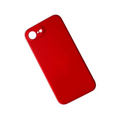 Imagen 2 del producto Carcasa De Silicona Para iPhone 16e - Rojo