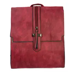GENERICO - Mochila Cartera Ecocuero Mujer Elegante Multifuncional Uso Diario