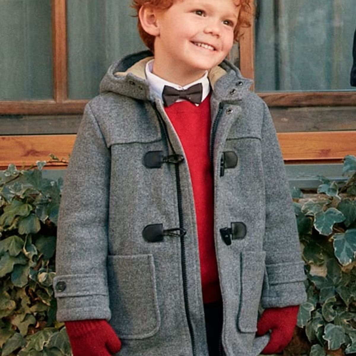 MAYORAL - Elegante Abrigo tipo Trenca de niño