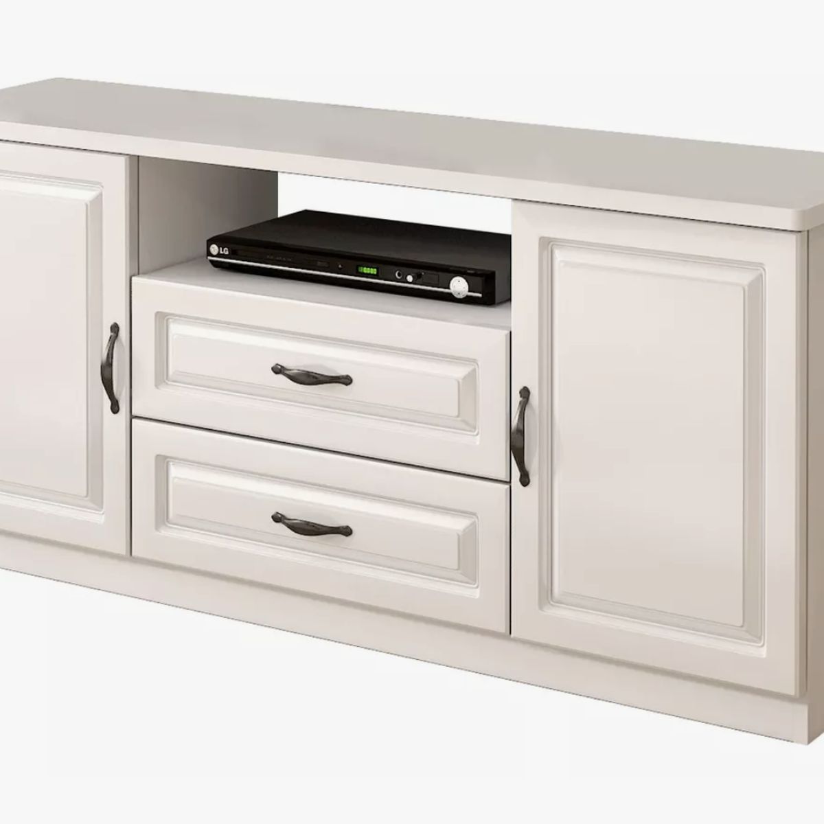 HOMER DESIGN - Rack Tv 120x40x70cm Alto Estilo Europeo Hecho En Melamina