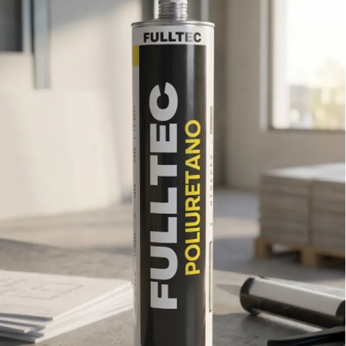 FULLTEC - Sellador de Poliuretano 310 Ml. Blanca Fulltec