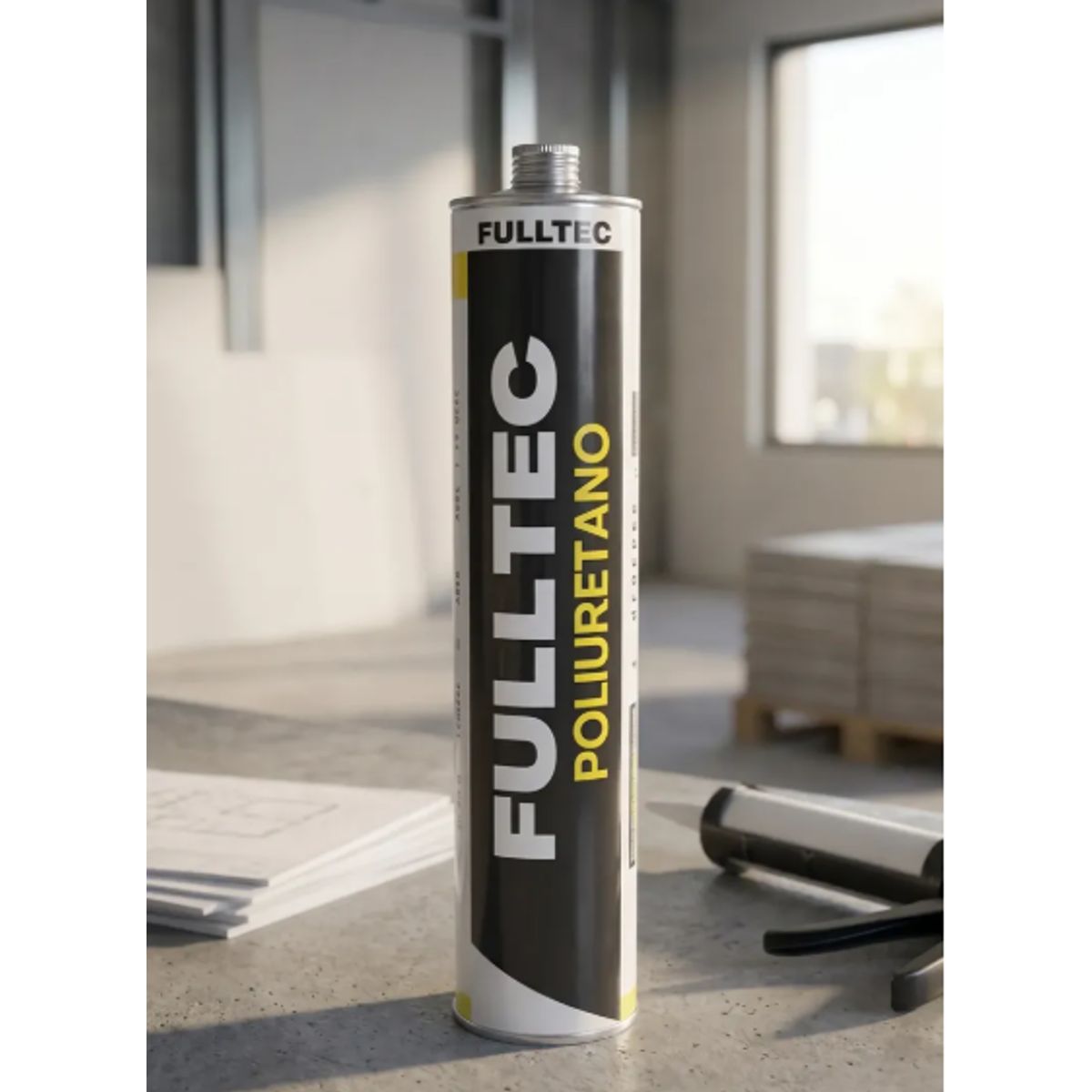 FULLTEC - Sellador de Poliuretano 310 Ml. Blanca Fulltec