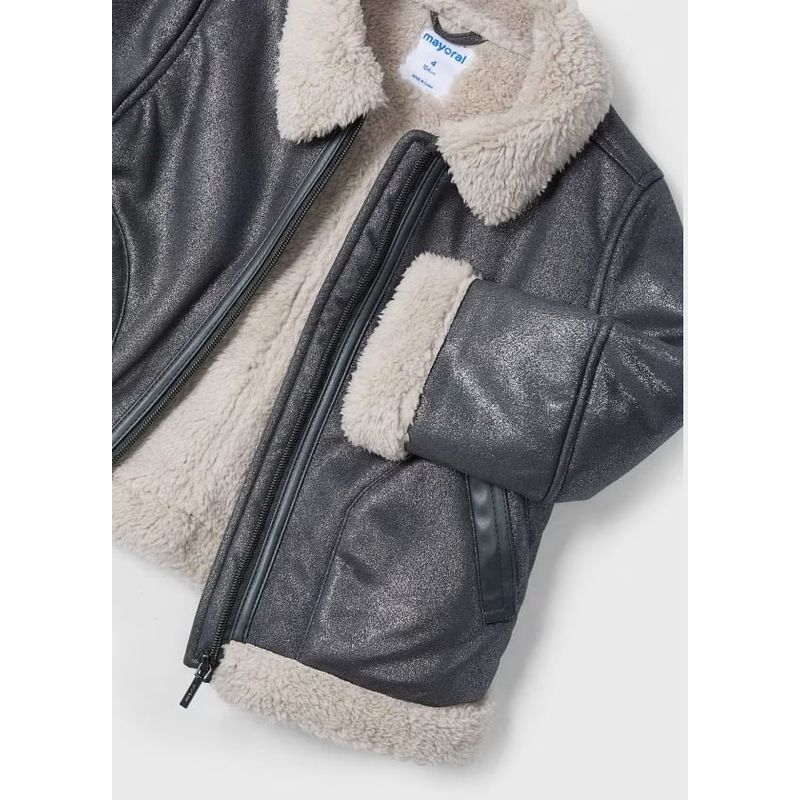 MAYORAL - Elegante Parka Chaqueta doble faz niña