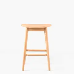 FORM DESIGN - Taburete Medio 66 Madera Nahla Natural Form