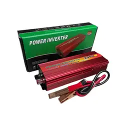 GENERICO - Inversor Convertidor De Corriente De Coche 2000w 12v220v MD