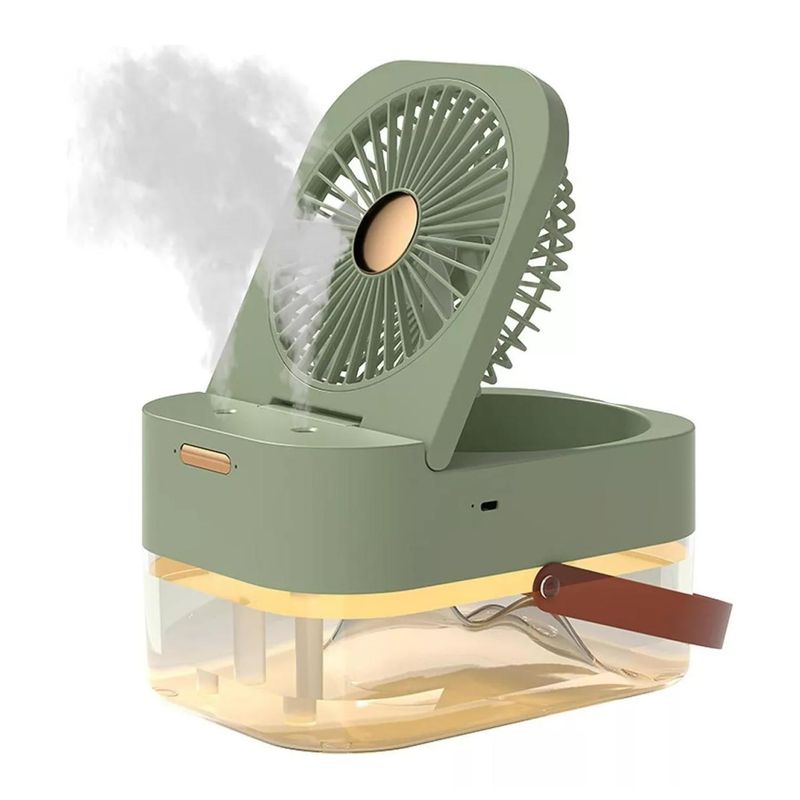 GENERICO - Mini Ventilador Humidificador De Mesa Plegable 2500ml USB