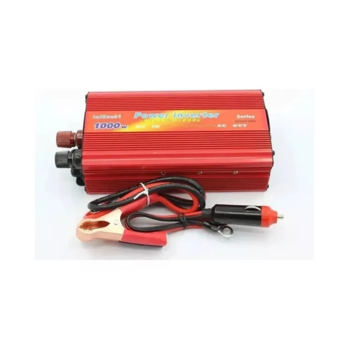 GENERICO - Inversor Convertidor De Corriente De Coche 1000w 12v220v MD