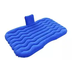 GENERICO - Colchon Inflable Para Auto 2 Almohadas Camping Excursion