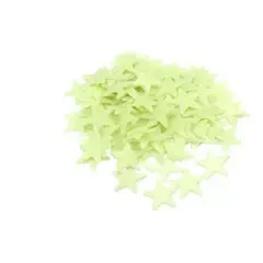 GENERICO - Pegatina De Pared Fluorescente Con Estrellas En Que Brill