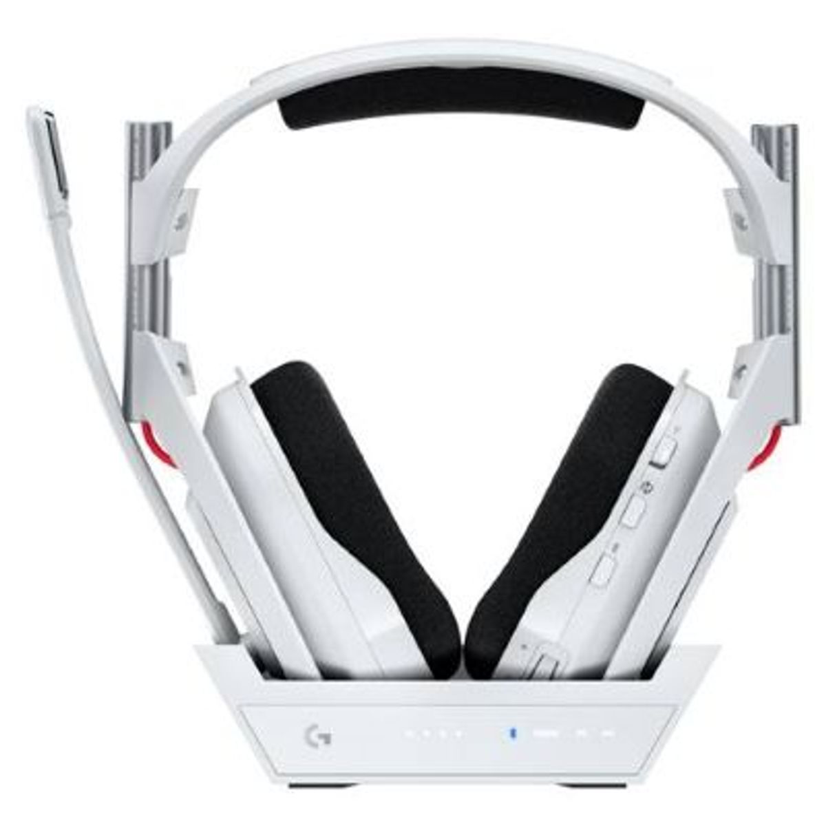 LOGITECH - Logitech ASTRO Gaming A50 5.ª Generación, Audífonos Gamer Inalámbricos 7.1 Surround Sound, Multi Plataforma, Base de Carga, Microfono, Blanco
