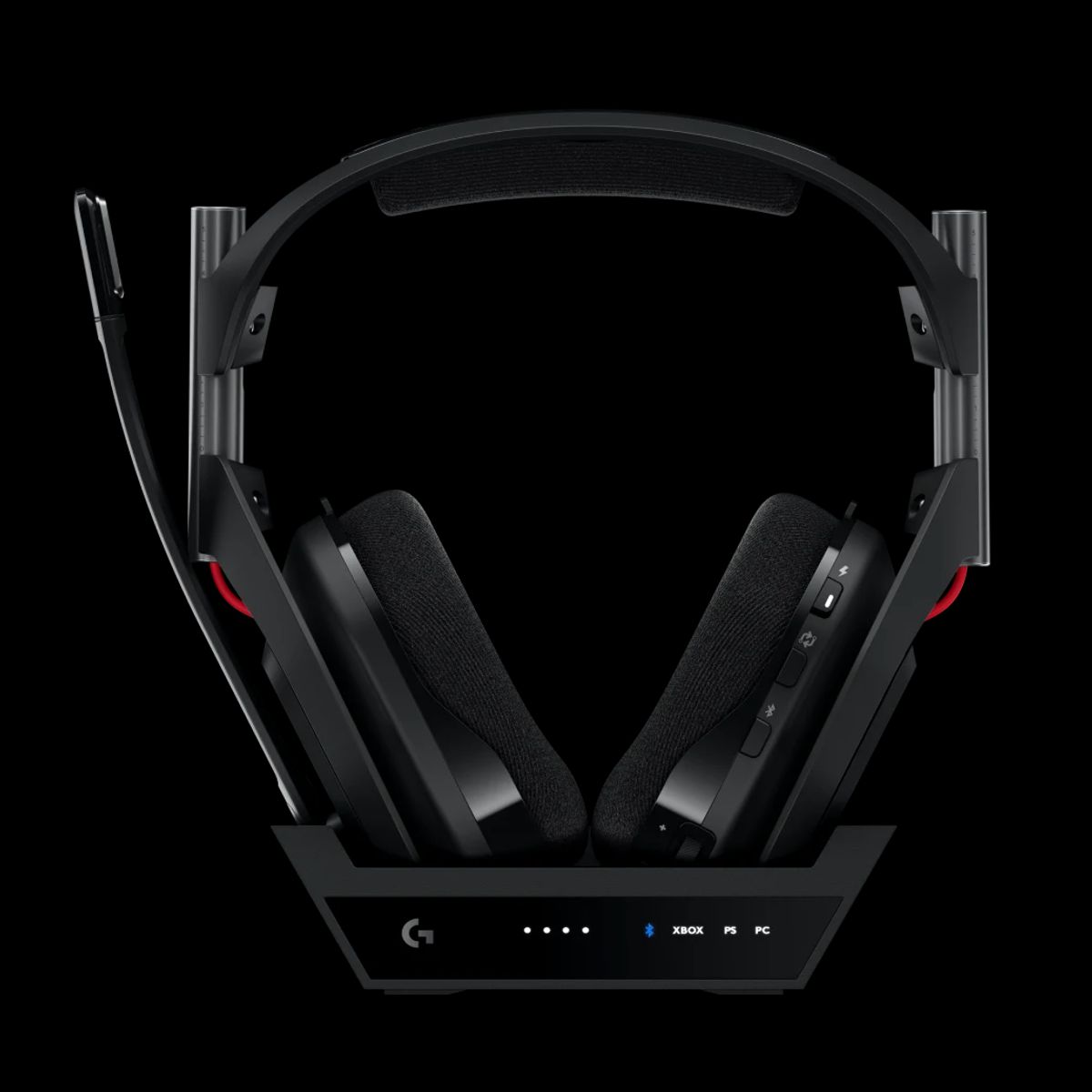 LOGITECH - Logitech ASTRO Gaming A50 5.ª Generación, Audífonos Gamer Inalámbricos 7.1 Surround Sound, Multi Plataforma, Base de Carga, Microfono, Negro
