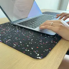 GOODWHEEL - Mousepad de Escritorio Pink caucho reciclado