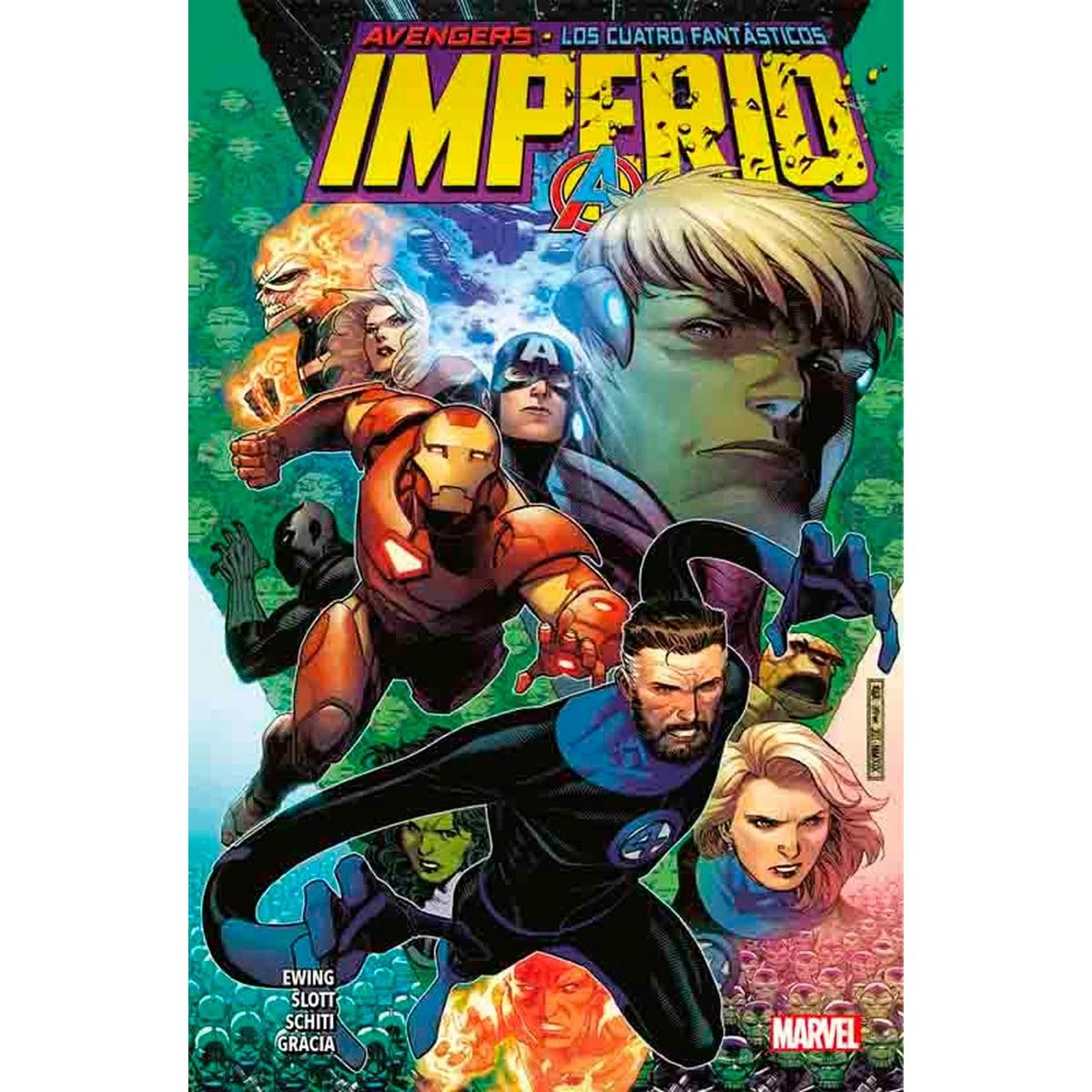 PANINI - Comic Imperio Avengers Los Cuatro Fantasticos