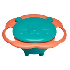 GENERICO - Plato Antiderrame Gira 360° Multicolor Para Bebes