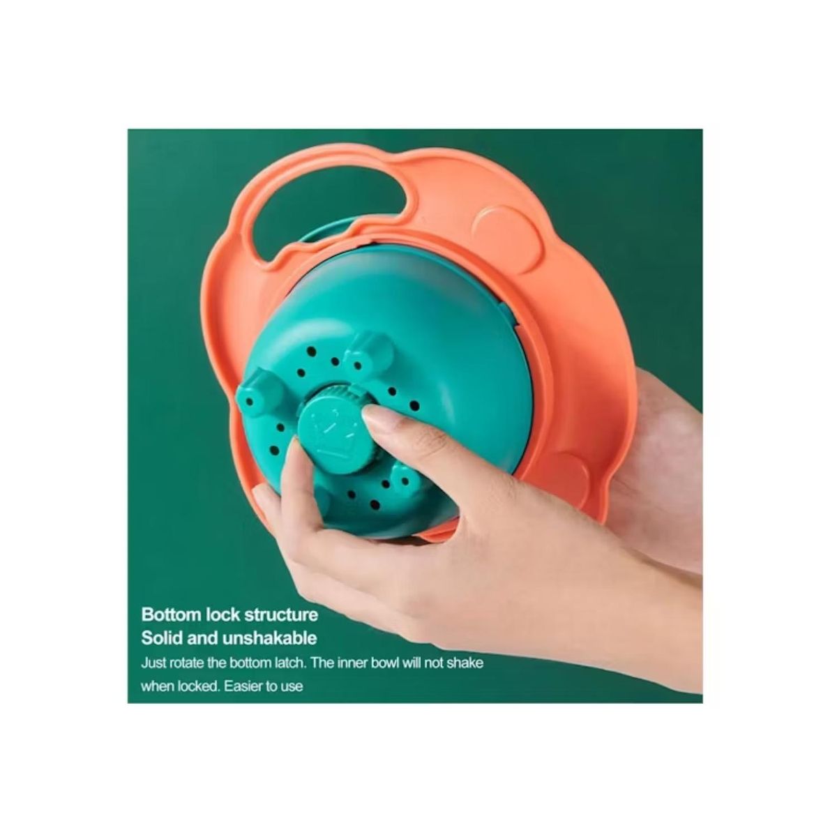 GENERICO - Plato Antiderrame Gira 360° Multicolor Para Bebes