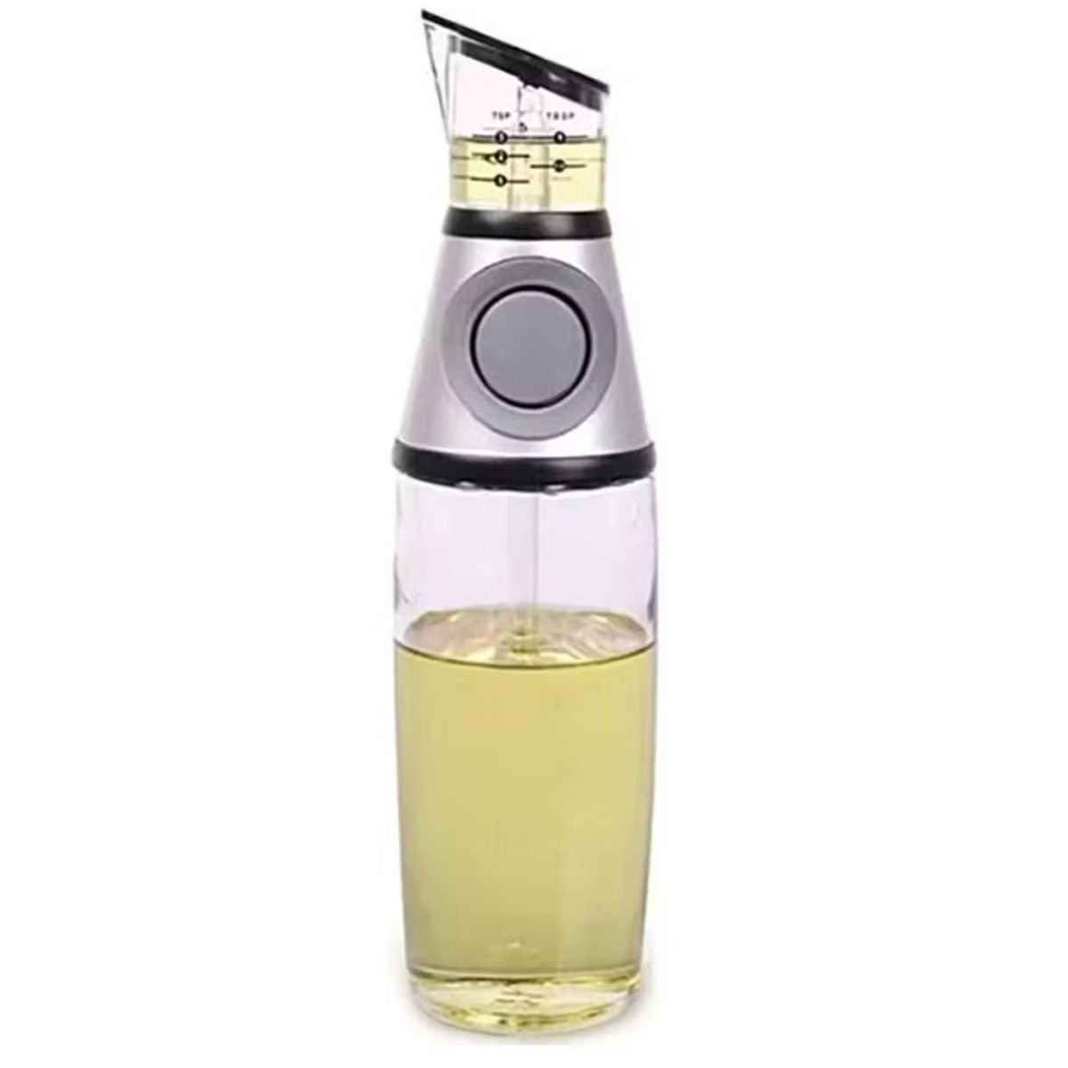 GENERICO - Botella De Vidrio Dispensadora De Aceite O Vinagre 500ml