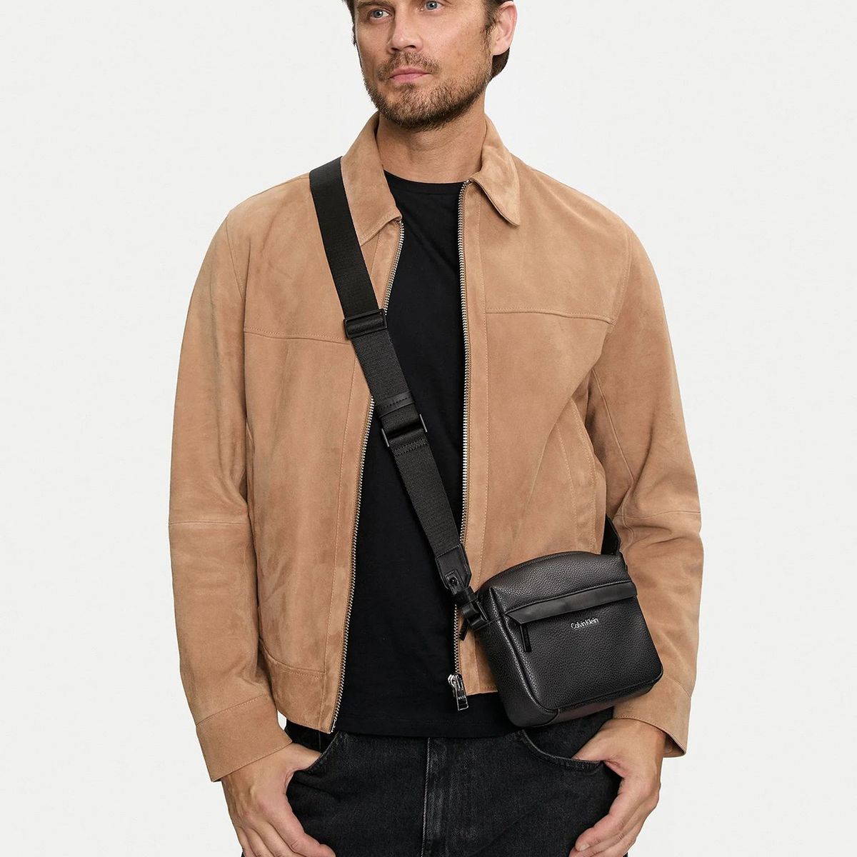 CALVIN KLEIN - Bolso Crossbody Ck Must Negro Calvin Klein