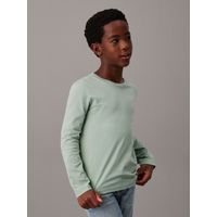 Polera Niño Chest Monologo Verde