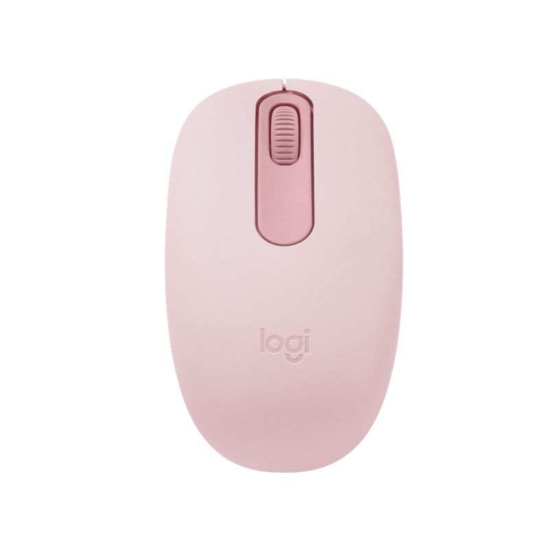 LOGITECH - Mouse Inalámbrico Logitech M196 Ambidiestro Rosa