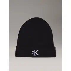 CALVIN KLEIN - Gorro Monogram Negro